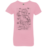 T-Shirts Light Pink / YXS Lego Plan Girls Premium T-Shirt
