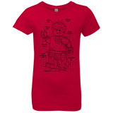 T-Shirts Red / YXS Lego Plan Girls Premium T-Shirt