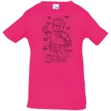 T-Shirts Hot Pink / 6 Months Lego Plan Infant Premium T-Shirt