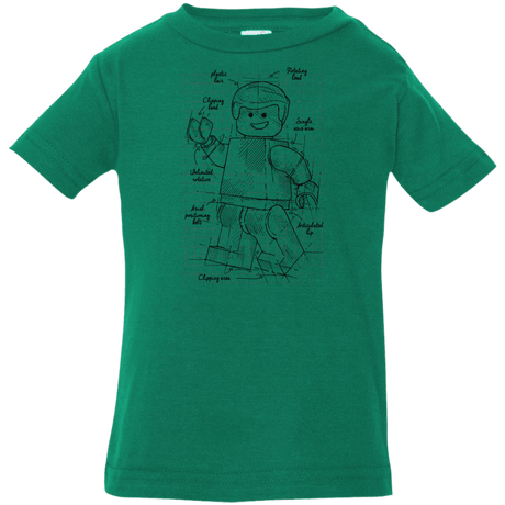 T-Shirts Kelly / 6 Months Lego Plan Infant Premium T-Shirt