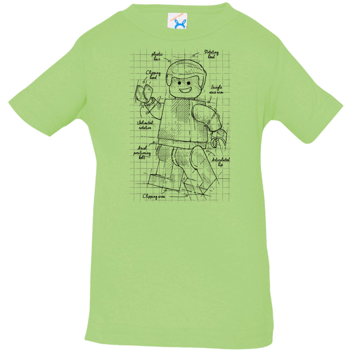 T-Shirts Key Lime / 6 Months Lego Plan Infant Premium T-Shirt