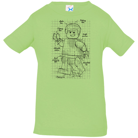 T-Shirts Key Lime / 6 Months Lego Plan Infant Premium T-Shirt