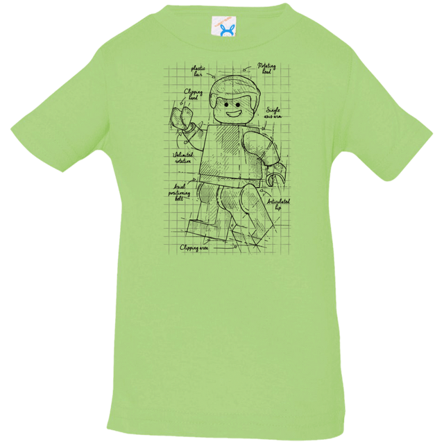 T-Shirts Key Lime / 6 Months Lego Plan Infant Premium T-Shirt
