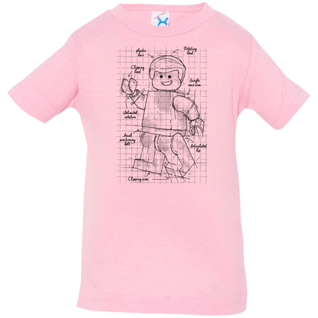 T-Shirts Pink / 6 Months Lego Plan Infant Premium T-Shirt