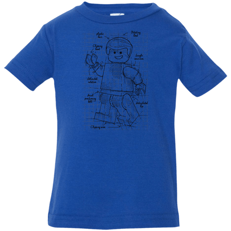 T-Shirts Royal / 6 Months Lego Plan Infant Premium T-Shirt