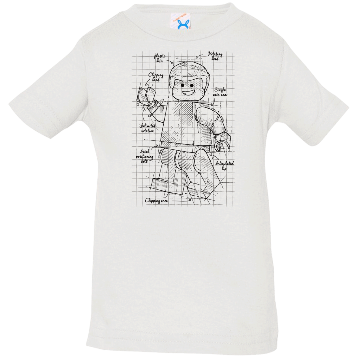 T-Shirts White / 6 Months Lego Plan Infant Premium T-Shirt
