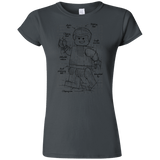 T-Shirts Charcoal / S Lego Plan Junior Slimmer-Fit T-Shirt