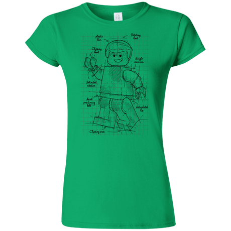 T-Shirts Irish Green / S Lego Plan Junior Slimmer-Fit T-Shirt