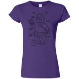 T-Shirts Purple / S Lego Plan Junior Slimmer-Fit T-Shirt