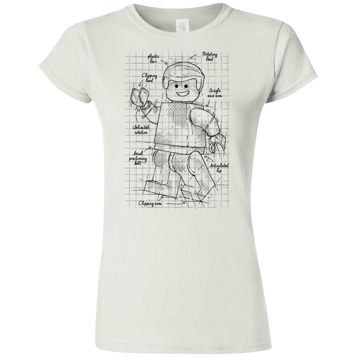 T-Shirts White / S Lego Plan Junior Slimmer-Fit T-Shirt