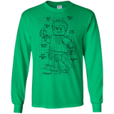 T-Shirts Irish Green / S Lego Plan Men's Long Sleeve T-Shirt