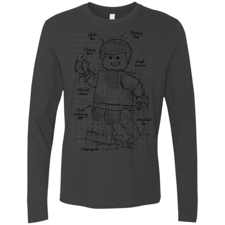 T-Shirts Heavy Metal / S Lego Plan Men's Premium Long Sleeve