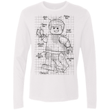 T-Shirts White / S Lego Plan Men's Premium Long Sleeve