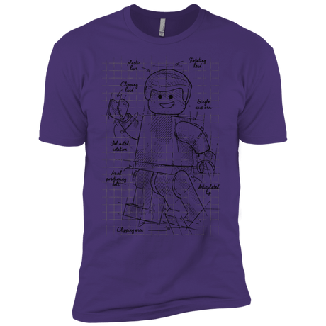 T-Shirts Purple Rush/ / X-Small Lego Plan Men's Premium T-Shirt