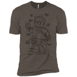 T-Shirts Warm Grey / X-Small Lego Plan Men's Premium T-Shirt