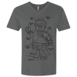 T-Shirts Heavy Metal / X-Small Lego Plan Men's Premium V-Neck