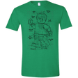 T-Shirts Heather Irish Green / S Lego Plan Men's Semi-Fitted Softstyle