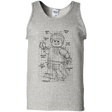 T-Shirts Ash / S Lego Plan Men's Tank Top