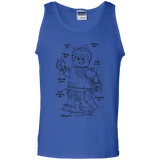 T-Shirts Royal / S Lego Plan Men's Tank Top