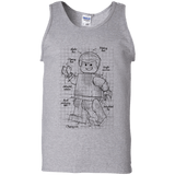 T-Shirts Sport Grey / S Lego Plan Men's Tank Top