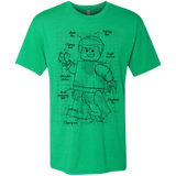 T-Shirts Envy / S Lego Plan Men's Triblend T-Shirt