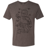 T-Shirts Macchiato / S Lego Plan Men's Triblend T-Shirt