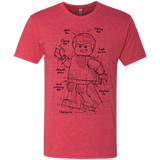 T-Shirts Vintage Red / S Lego Plan Men's Triblend T-Shirt