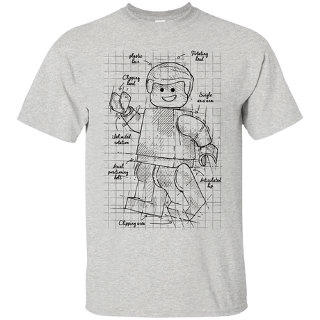 T-Shirts Ash / S Lego Plan T-Shirt