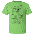 T-Shirts Lime / S Lego Plan T-Shirt