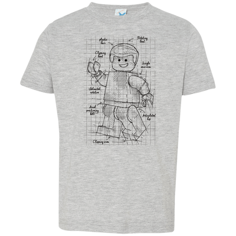 T-Shirts Heather Grey / 2T Lego Plan Toddler Premium T-Shirt