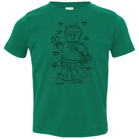 T-Shirts Kelly / 2T Lego Plan Toddler Premium T-Shirt