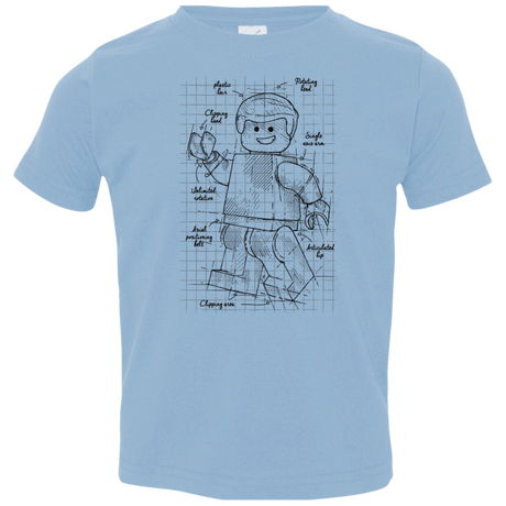 T-Shirts Light Blue / 2T Lego Plan Toddler Premium T-Shirt