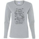 T-Shirts Sport Grey / S Lego Plan Women's Long Sleeve T-Shirt