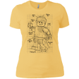 T-Shirts Banana Cream/ / X-Small Lego Plan Women's Premium T-Shirt