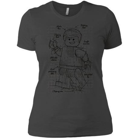 T-Shirts Heavy Metal / X-Small Lego Plan Women's Premium T-Shirt