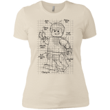 T-Shirts Ivory/ / X-Small Lego Plan Women's Premium T-Shirt