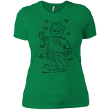 T-Shirts Kelly Green / X-Small Lego Plan Women's Premium T-Shirt