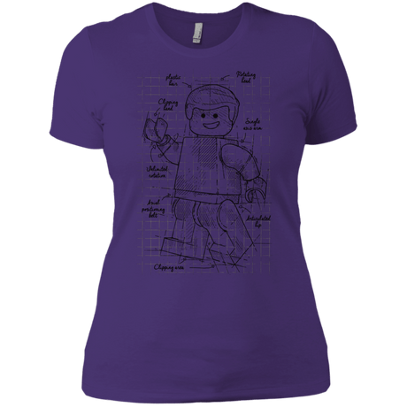 T-Shirts Purple Rush/ / X-Small Lego Plan Women's Premium T-Shirt