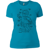 T-Shirts Turquoise / X-Small Lego Plan Women's Premium T-Shirt