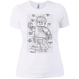 T-Shirts White / X-Small Lego Plan Women's Premium T-Shirt