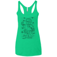 T-Shirts Envy / X-Small Lego Plan Women's Triblend Racerback Tank