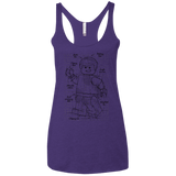 T-Shirts Purple Rush / X-Small Lego Plan Women's Triblend Racerback Tank