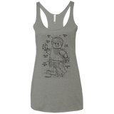 T-Shirts Venetian Grey / X-Small Lego Plan Women's Triblend Racerback Tank