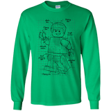 T-Shirts Irish Green / YS Lego Plan Youth Long Sleeve T-Shirt
