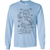 T-Shirts Light Blue / YS Lego Plan Youth Long Sleeve T-Shirt