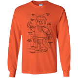 T-Shirts Orange / YS Lego Plan Youth Long Sleeve T-Shirt