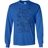 T-Shirts Royal / YS Lego Plan Youth Long Sleeve T-Shirt