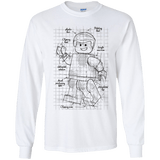 T-Shirts White / YS Lego Plan Youth Long Sleeve T-Shirt