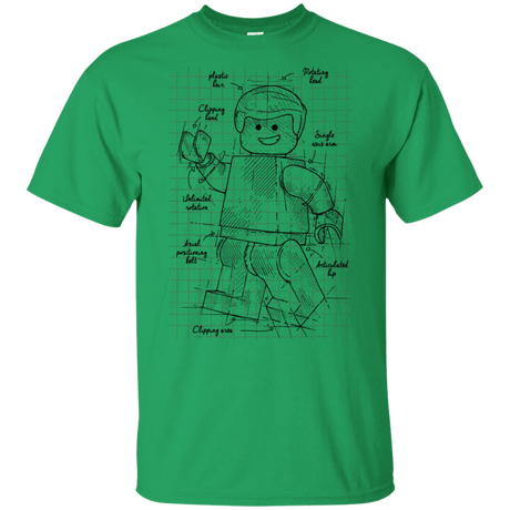 T-Shirts Irish Green / YXS Lego Plan Youth T-Shirt