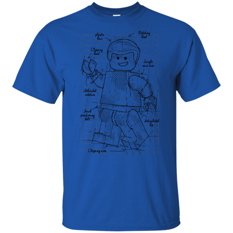 T-Shirts Royal / YXS Lego Plan Youth T-Shirt